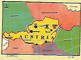 CROMO COLECCION UNIVERSAL 1909: AUSTRIA . Numero 34