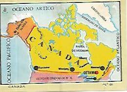 CROMO COLECCION UNIVERSAL 1921: CANADA.Numero 66