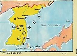 CROMO COLECCION UNIVERSAL 1928: COREA DEL SUR. Numero 82