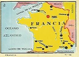 CROMO COLECCION UNIVERSAL 1951: FRANCIA. Numero 146