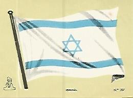 CROMO COLECCION UNIVERSAL 1974: ISRAEL. Numero 207