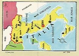 CROMO COLECCION UNIVERSAL 1975: ITALIA. Numero 210