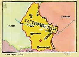 CROMO COLECCION UNIVERSAL 1986: LUXEMBURGO. Numero 242