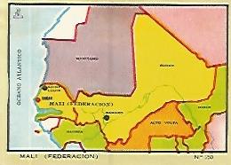 CROMO COLECCION UNIVERSAL 1989: MALI. Numero 250