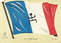 CROMO COLECCION UNIVERSAL 1990: BANDERA MALI. Numero 251