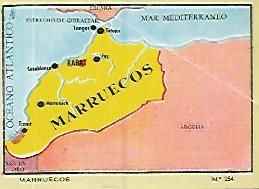 CROMO COLECCION UNIVERSAL 1991: MARRUECOS. Numero 254