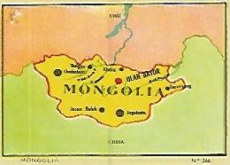 CROMO COLECCION UNIVERSAL 1996: MONGOLIA. Numero 266