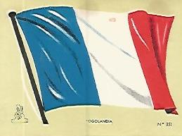CROMO COLECCION UNIVERSAL 2028: BANDERA TOGOLANDIA. Numero 351