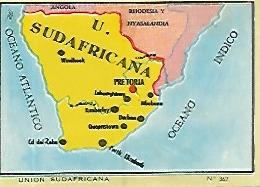 CROMO COLECCION UNIVERSAL 2033: UNION SUDAFRICANA. Numero 362