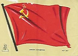 CROMO COLECCION UNIVERSAL 2036: BANDERA UNION SOVIETICA. Numero 367