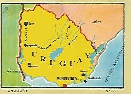 CROMO COLECCION UNIVERSAL 2037: URUGUAY. Numero 370