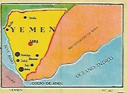 CROMO COLECCION UNIVERSAL 2043: YEMEN. Numero 382