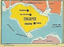 CROMO COLECCION UNIVERSAL 2053: SINGAPUR. Numero 406