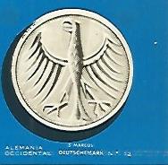 CROMO COLECCION UNIVERSAL 2061: MARCO ALEMAN OCCIDENTAL. Numero 12