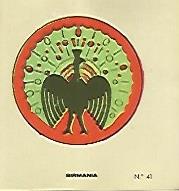 CROMO COLECCION UNIVERSAL 2073: ESCUDO BIRMANIA. Numero 41