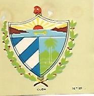 CROMO COLECCION UNIVERSAL 2093: ESCUDO CUBA. Numero 89