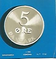 CROMO COLECCION UNIVERSAL 2102: CORONA DANESA. Numero 112