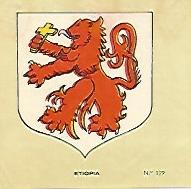 CROMO COLECCION UNIVERSAL 2107: ESCUDO ETIOPIA. Numero 129
