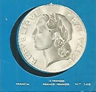 CROMO COLECCION UNIVERSAL 2113: FRANCO FRANCES. Numero 148