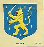 CROMO COLECCION UNIVERSAL 2119: ESCUDO HOLANDA. Numero 169