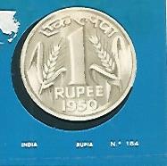 CROMO COLECCION UNIVERSAL 2126: RUPIA INDIA. Numero 184