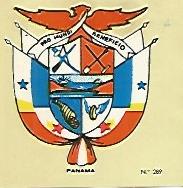 CROMO COLECCION UNIVERSAL 2165: ESCUDO PANAMA. Numero 289