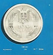 CROMO COLECCION UNIVERSAL 2180: LEU RUMANO .Numero 324
