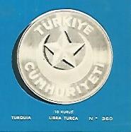 CROMO COLECCION UNIVERSAL 2195: LIBRA TURCA. Numero 360