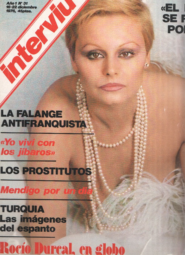 INTERVIU Volumen 0031: ROCIO DURCAL,  en globo