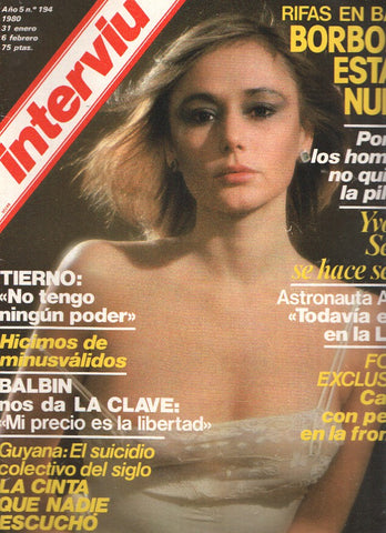 INTERVIU Volumen 0194: YVONNE SENTIS, se hace sentir