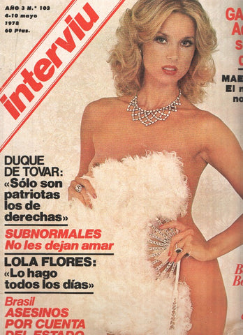 INTERVIU Volumen 0103: BARBARA BOUCHET, orgia de cojines