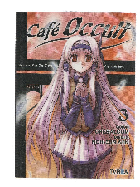 Manga/Anime: CAFE OCCULT: Numero 03 (NOH-EUN AHN)