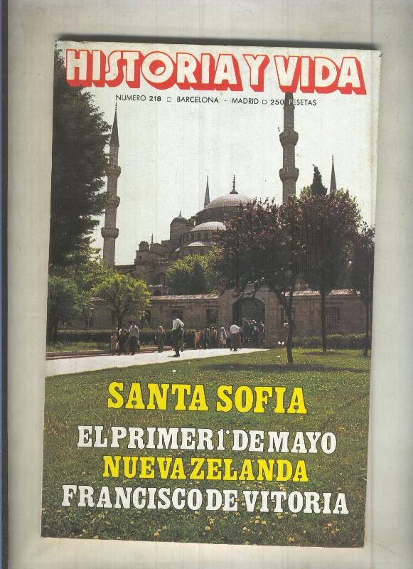 Historia y Vida numero 218: Bohemia española en Paris