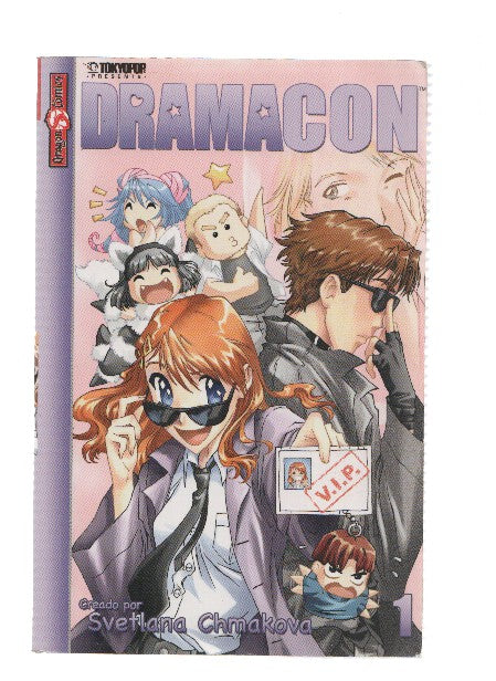 Manga/Anime: DRAMACON: Numero 01 (Svetlana Chmakova)
