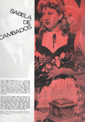Ficha cine Suevia Films: Sabela de Cambados y Mare Nostrum