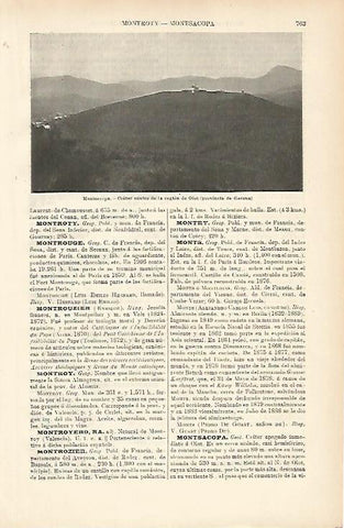 LAMINA ESPASA 8699: Volcan de Olot Girona