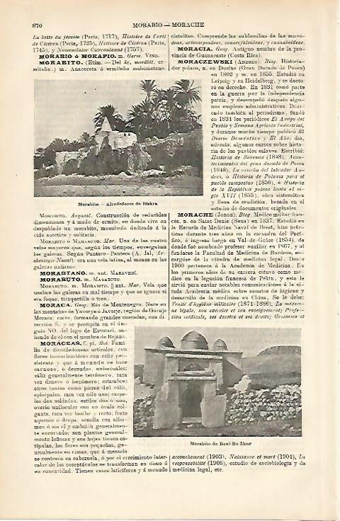 LAMINA ESPASA 8729: Morabito en Biskra y Beni Bu Ifrur