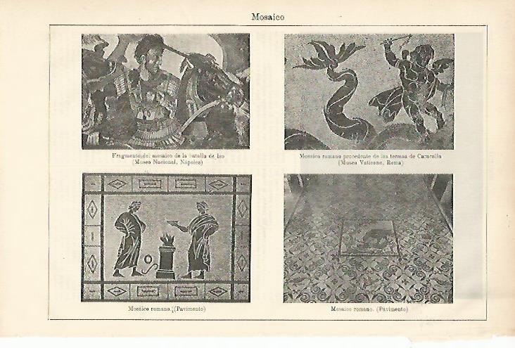 LAMINA ESPASA 8795: Mosaicos romanos