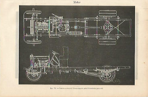LAMINA ESPASA 8848: Camion Pierce Arrow para 5 toneladas