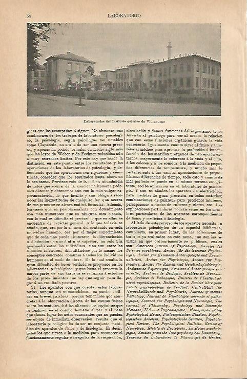 LAMINA ESPASA 8879: Instituto Quimico de Wurzburgo