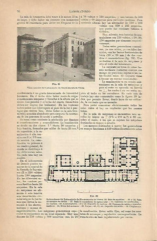 LAMINA ESPASA 8887: Laboratorio de Electrotecnia de Viena