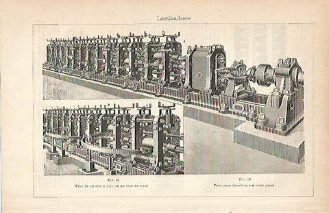LAMINA ESPASA 8944: Tren para alambres
