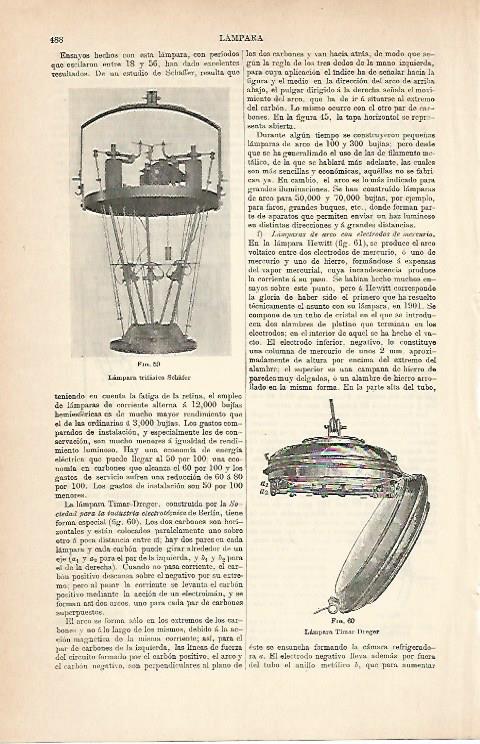 LAMINA ESPASA 8962: Lampara trifasica Schafer