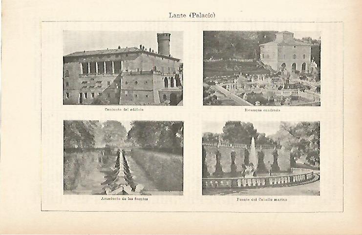 LAMINA ESPASA 8996: Palacio Lante Italia