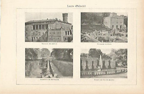 LAMINA ESPASA 8996: Palacio Lante Italia