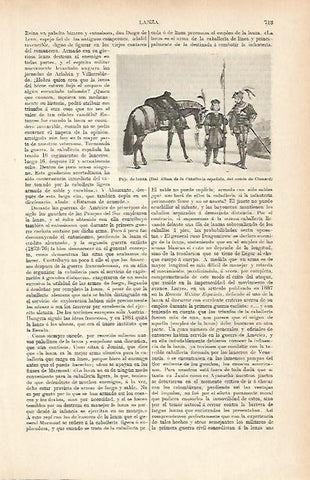 LAMINA ESPASA 9001: Paje de lanza