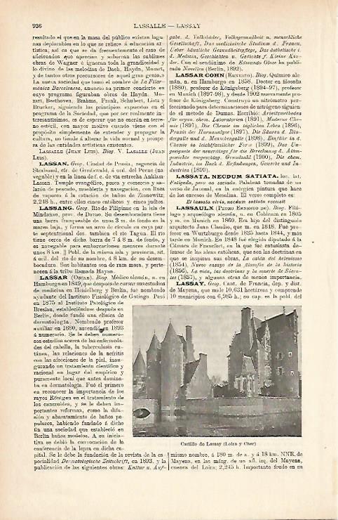 LAMINA ESPASA 9026: Castillo de Lassay Francia
