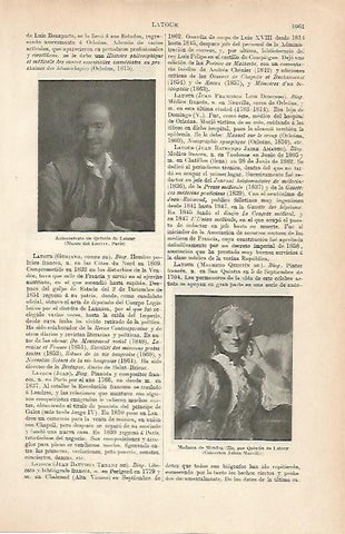 LAMINA ESPASA 9039: Autorretrato de Quintin de Latour