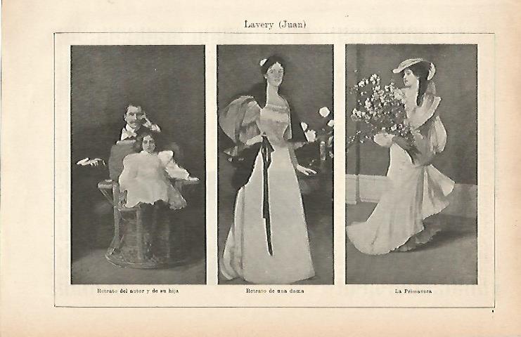 LAMINA ESPASA 9069: Retratos pintados por J. Lavery