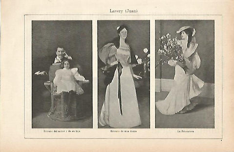 LAMINA ESPASA 9069: Retratos pintados por J. Lavery